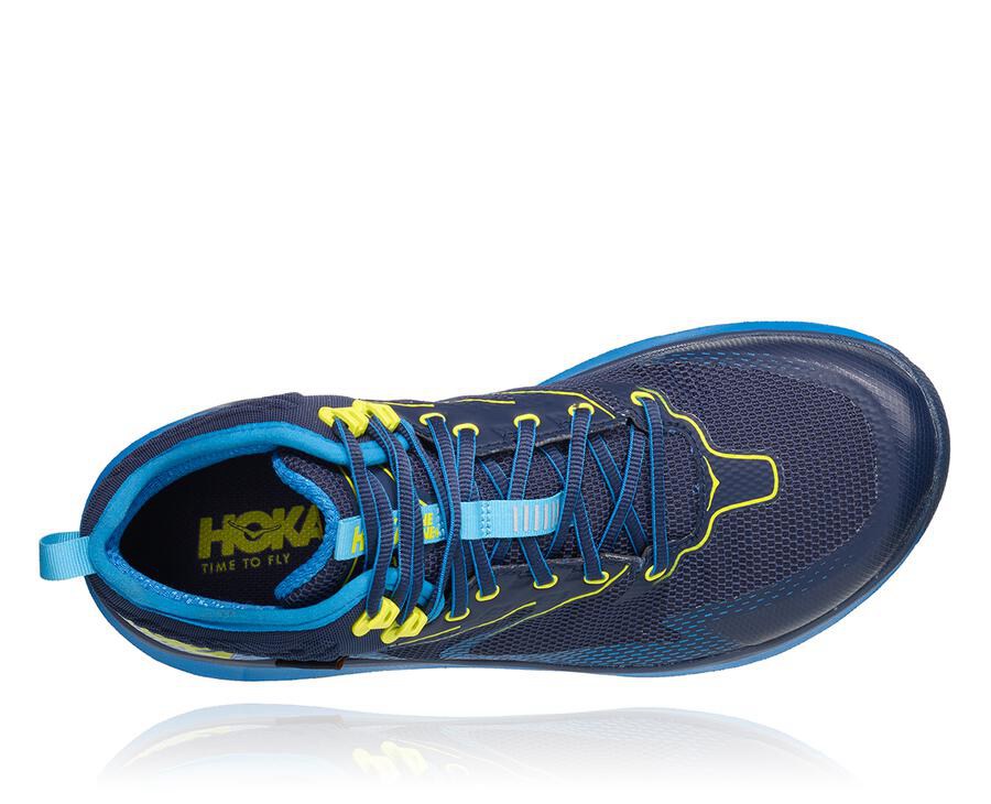 Hoka One One Yürüyüş Botları Erkek Lacivert - Toa Gore-Tex - OW7928130